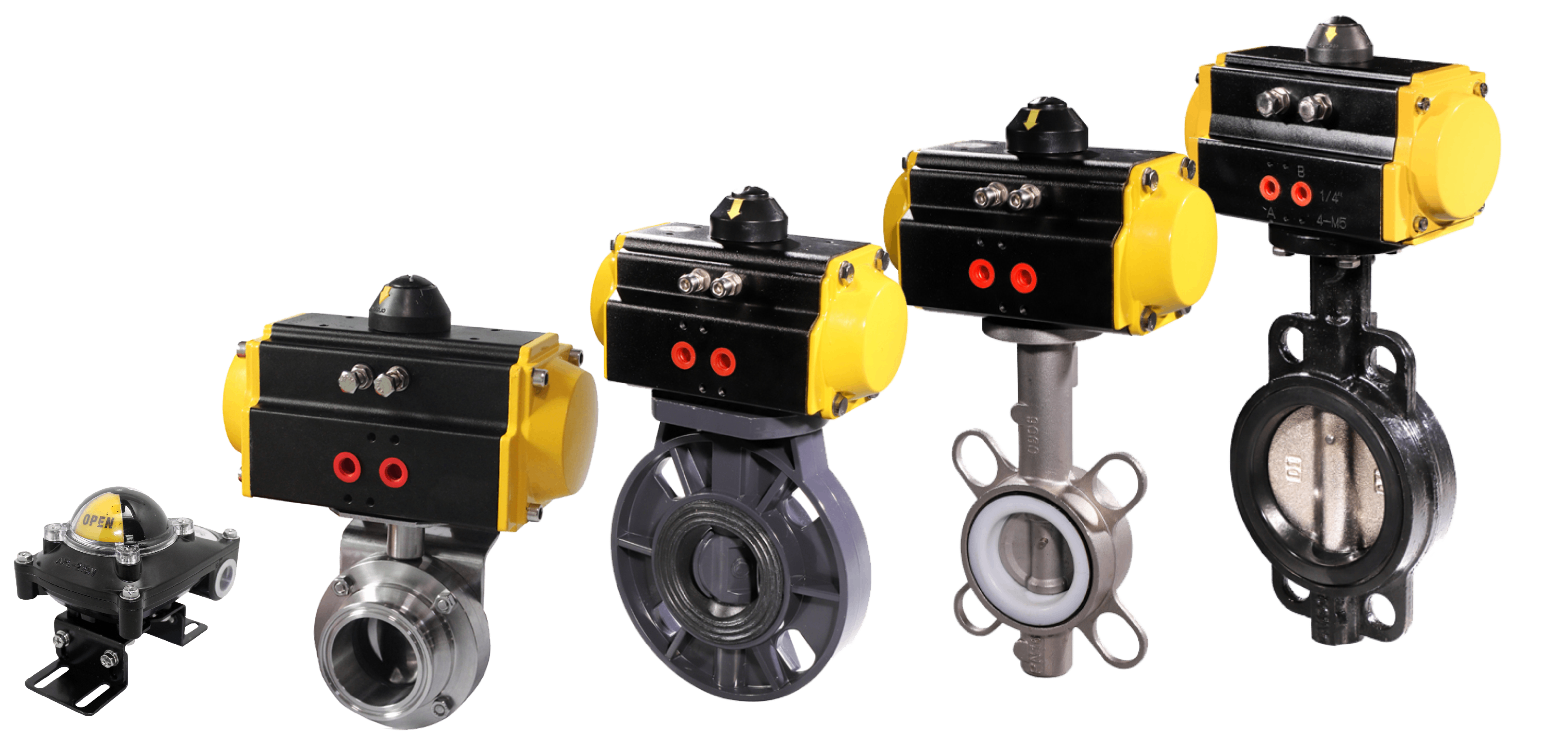 Pneumatic actuator Valve