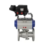 2. COVNA HK55-F Series Pneumatic Flange Ball Valve