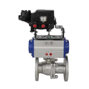 2. COVNA HK55-F Series Pneumatic Flange Ball Valve