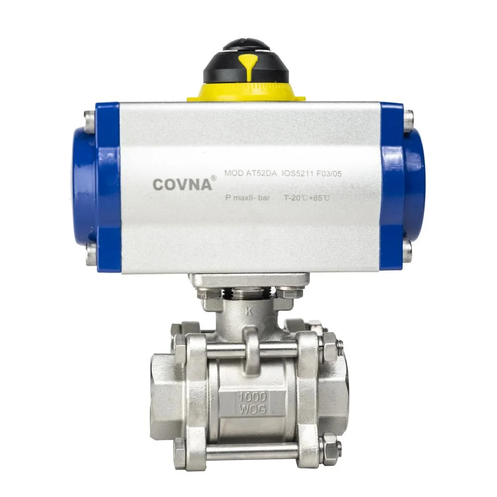 1.COVNA HK56-3PS Series Pneumatic Actuator Thread Ball Valve