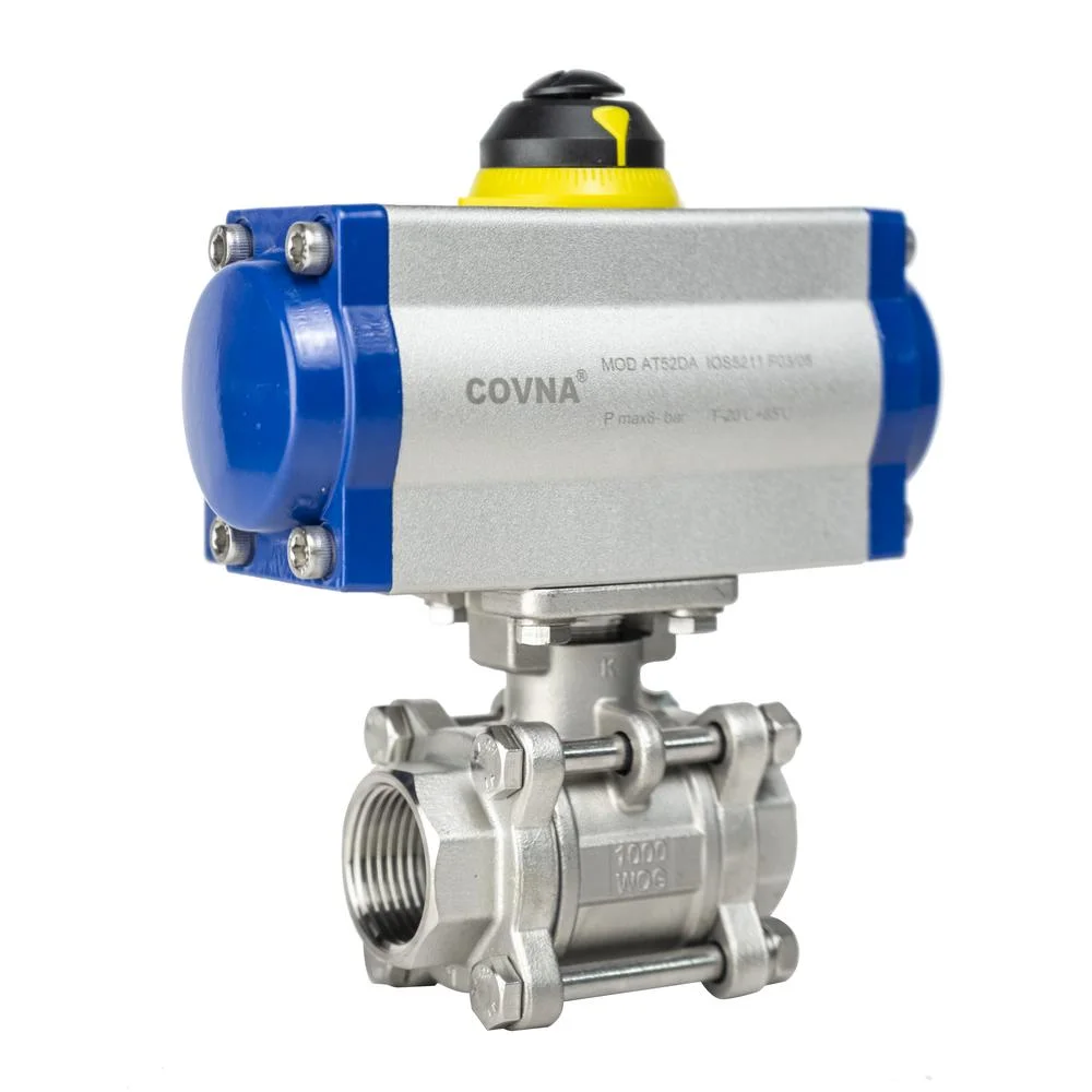 1.COVNA HK56-3PS Series Pneumatic Actuator Thread Ball Valve