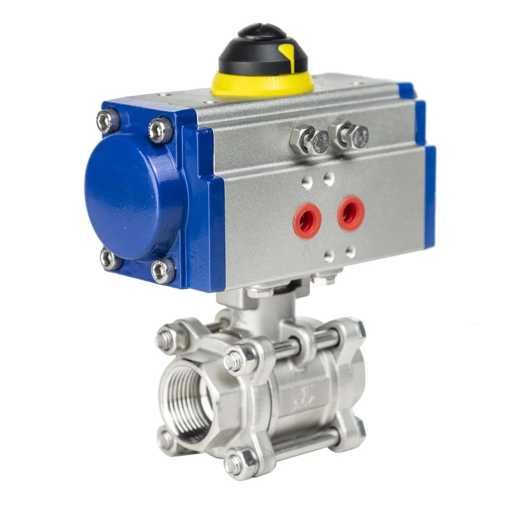 1.COVNA HK56-3PS Series Pneumatic Actuator Thread Ball Valve