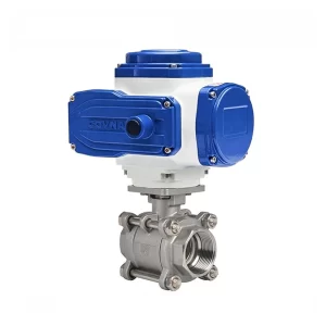 COVNA HK60-Q-3PS Series Electric Actuator 3PC Ball Valve