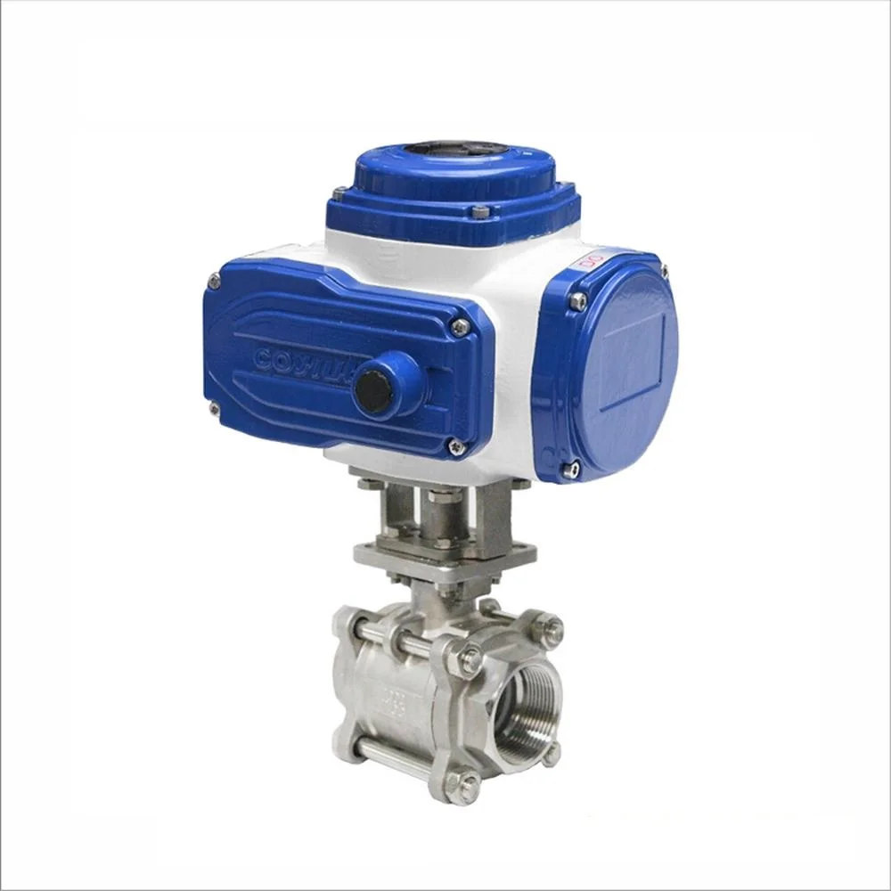 COVNA HK60-Q-3PS Series Electric Actuator 3PC Ball Valve