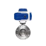 HK60-D-GF DN50 Metal Seal Electric Trieccentric Flange Butterfly Valve