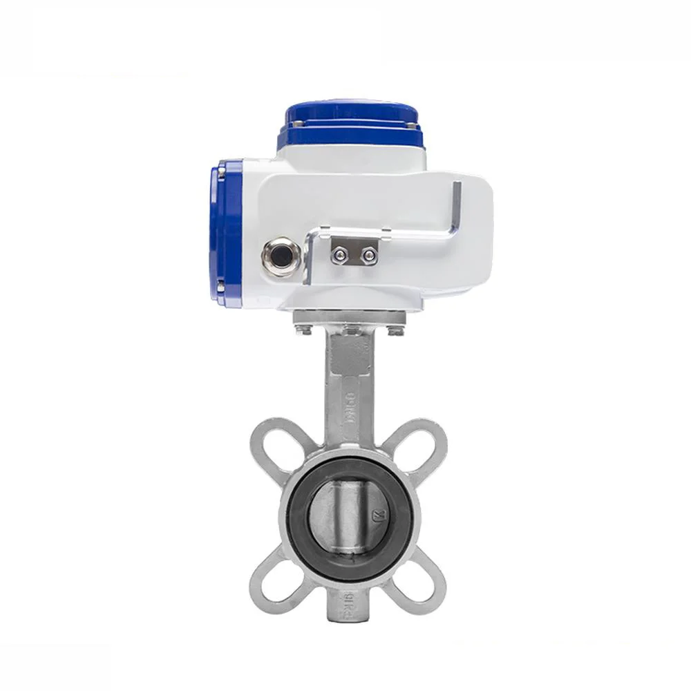 COVNA HK60-D-S Stainless Steel Electric Actuator Butterfly Valve