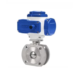 COVNA HK60-Q-B Flange Wafer Type Electric Actuated Ball Valve