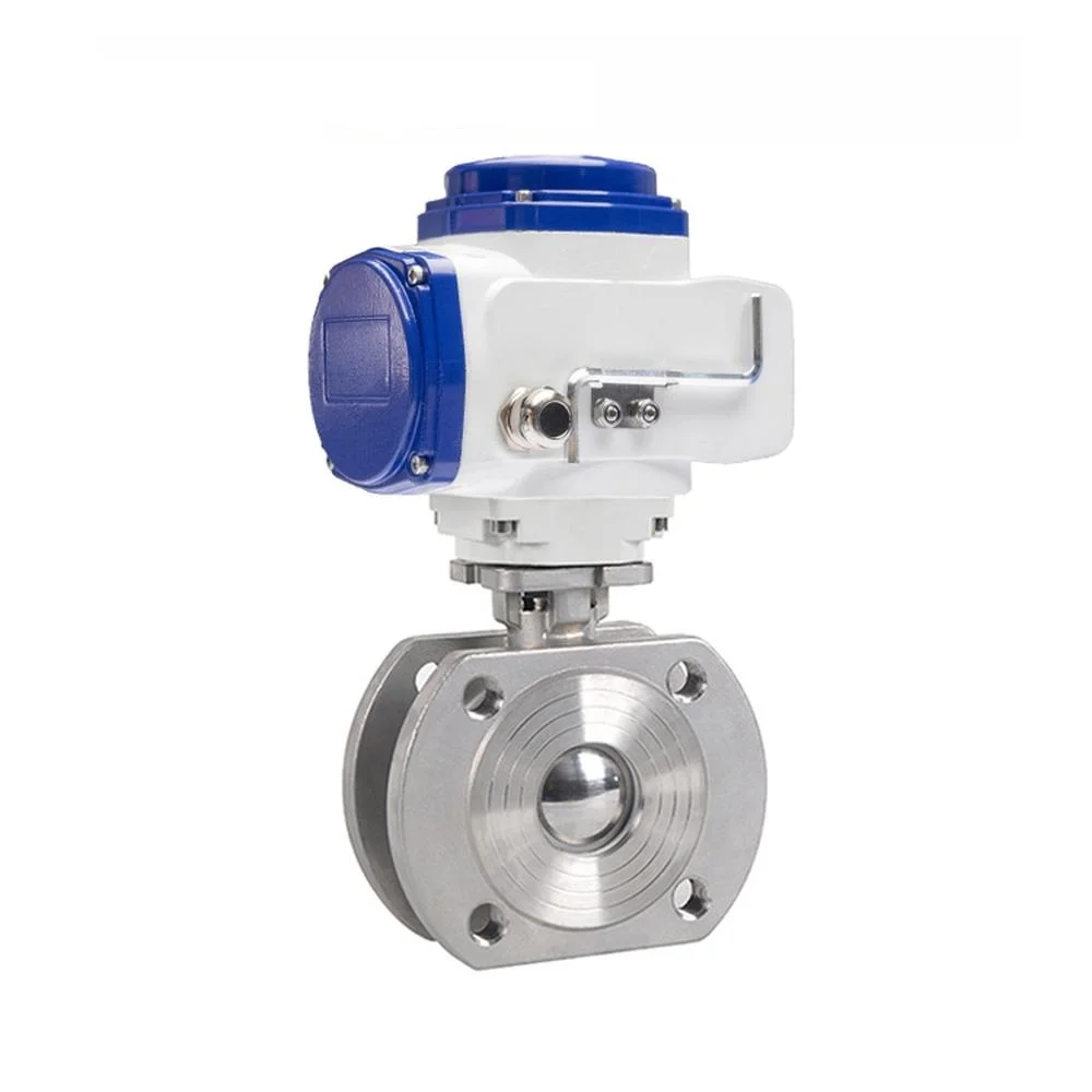COVNA HK60-Q-B Flange Wafer Type Electric Actuated Ball Valve