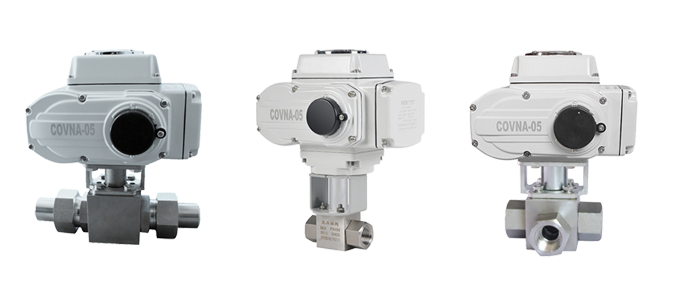 high pressure electric ball valve