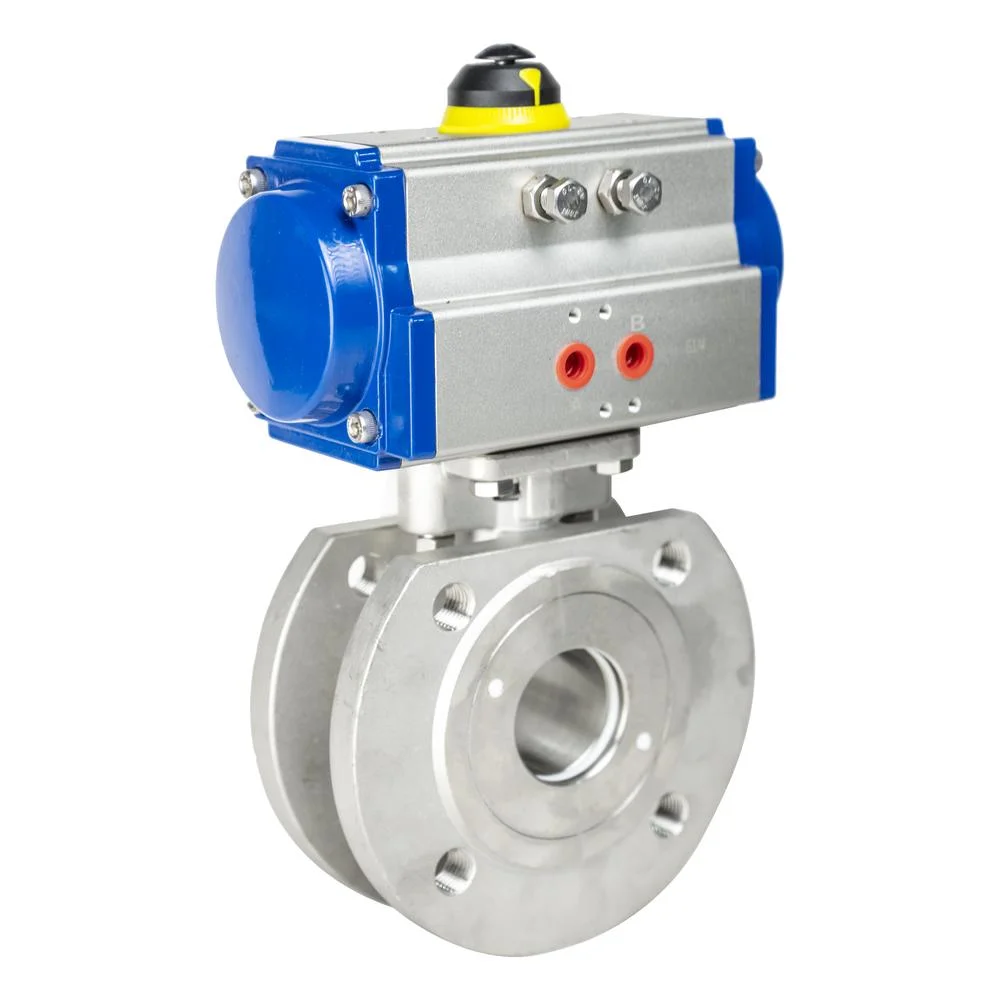 4. COVNA HK54-B Thin Type Wafer Type Pneumatic Ball Valve