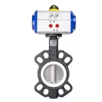 HK59-D Cast Iron Pneumatic Actuator Operated Butterfly Valve
