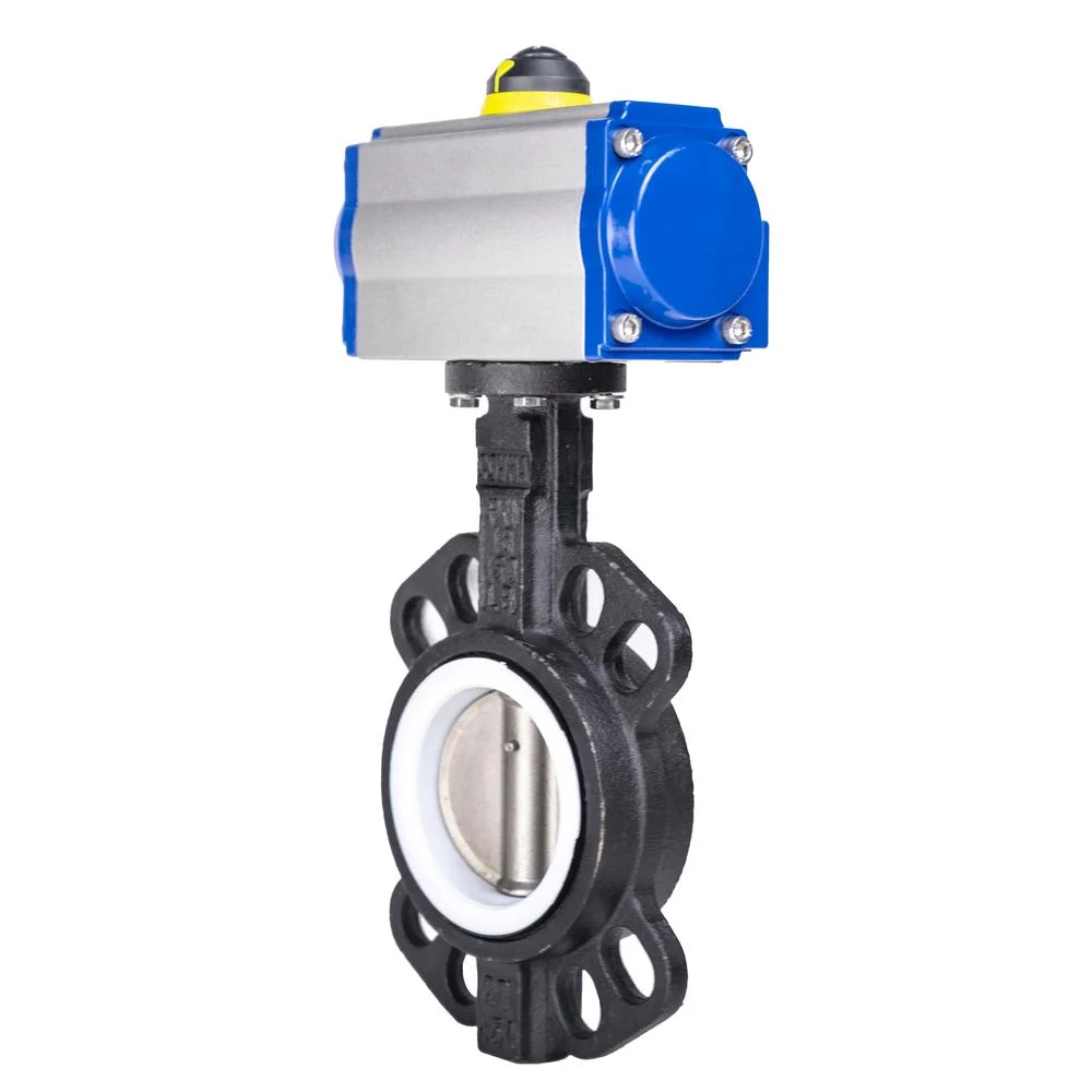 HK59-D Double Offset Carbon Steel Hard Seal Pneumatic Control Butterfly Valve