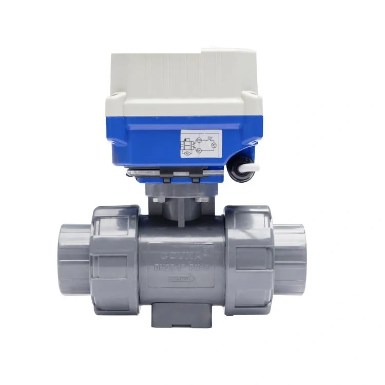 COVNA HK62-P 2 Way 3/4” UPVC Motorized Ball Valve
