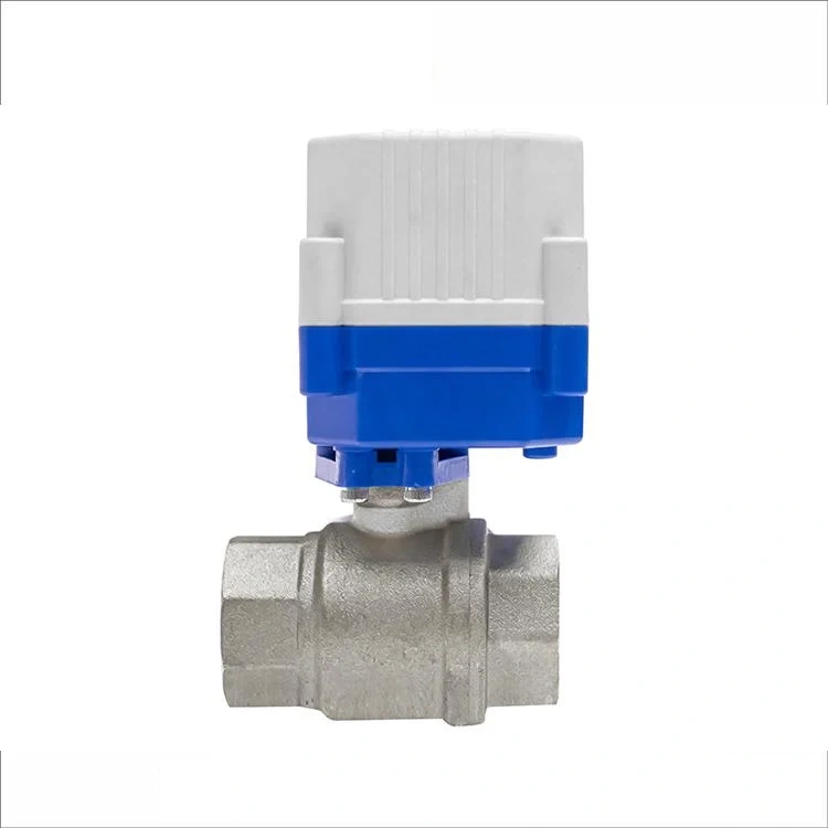 COVNA CWX-15Q 5V DN15 SS304 Electric Ball Valve for Water