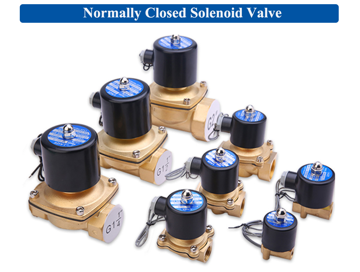 normally closed solenoid valve