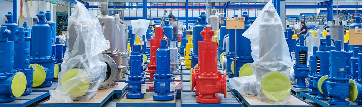 springloaded safety valve