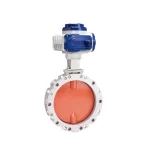 COVNA Powder/Cement Flange Electric Butterfly Valve