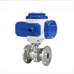 COVNA HK60-Q-2PS-F High Pressure 2 Way Flange Motorized Ball Valve