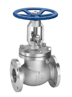 ANSI flange end stainless steel globe valve