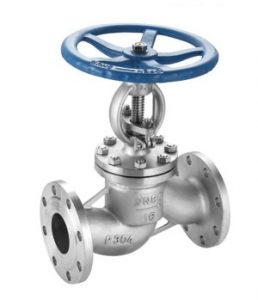GB flange end stainless steel globe valve