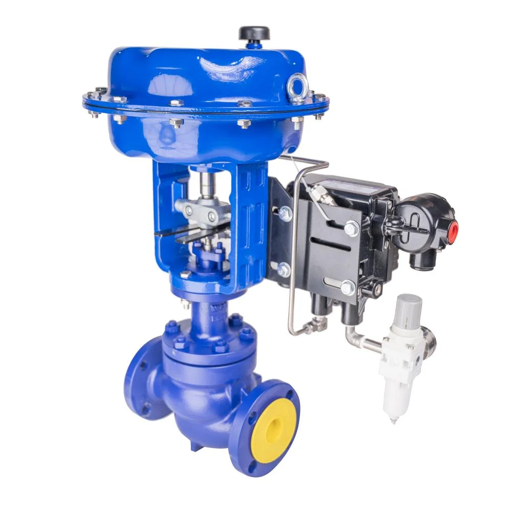 COVNA Steam Pneumatic 4 20mA Control Valve