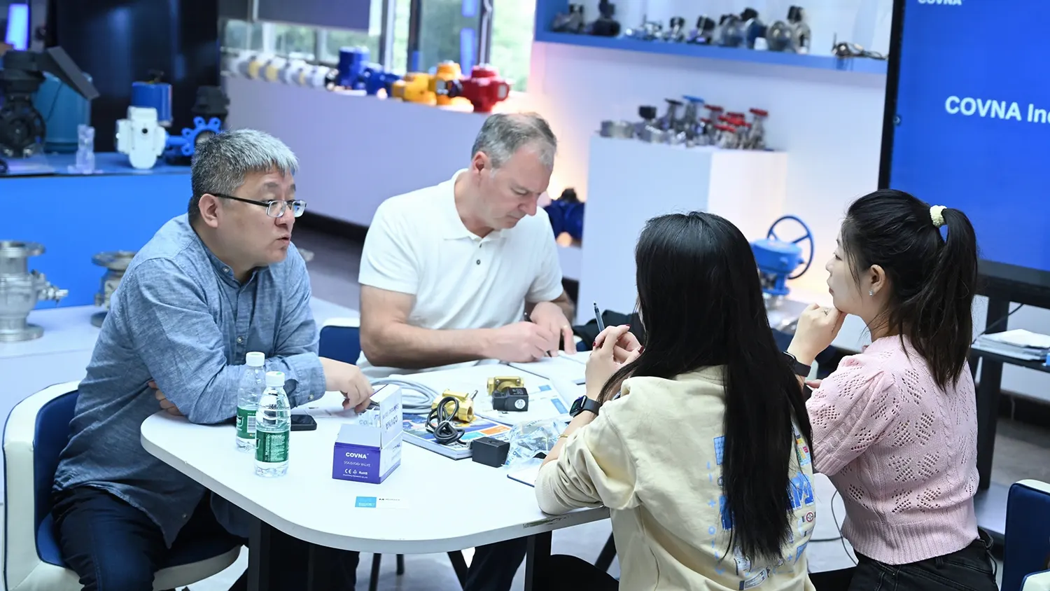 COVNA Welcomes German Client for Strategic Visit