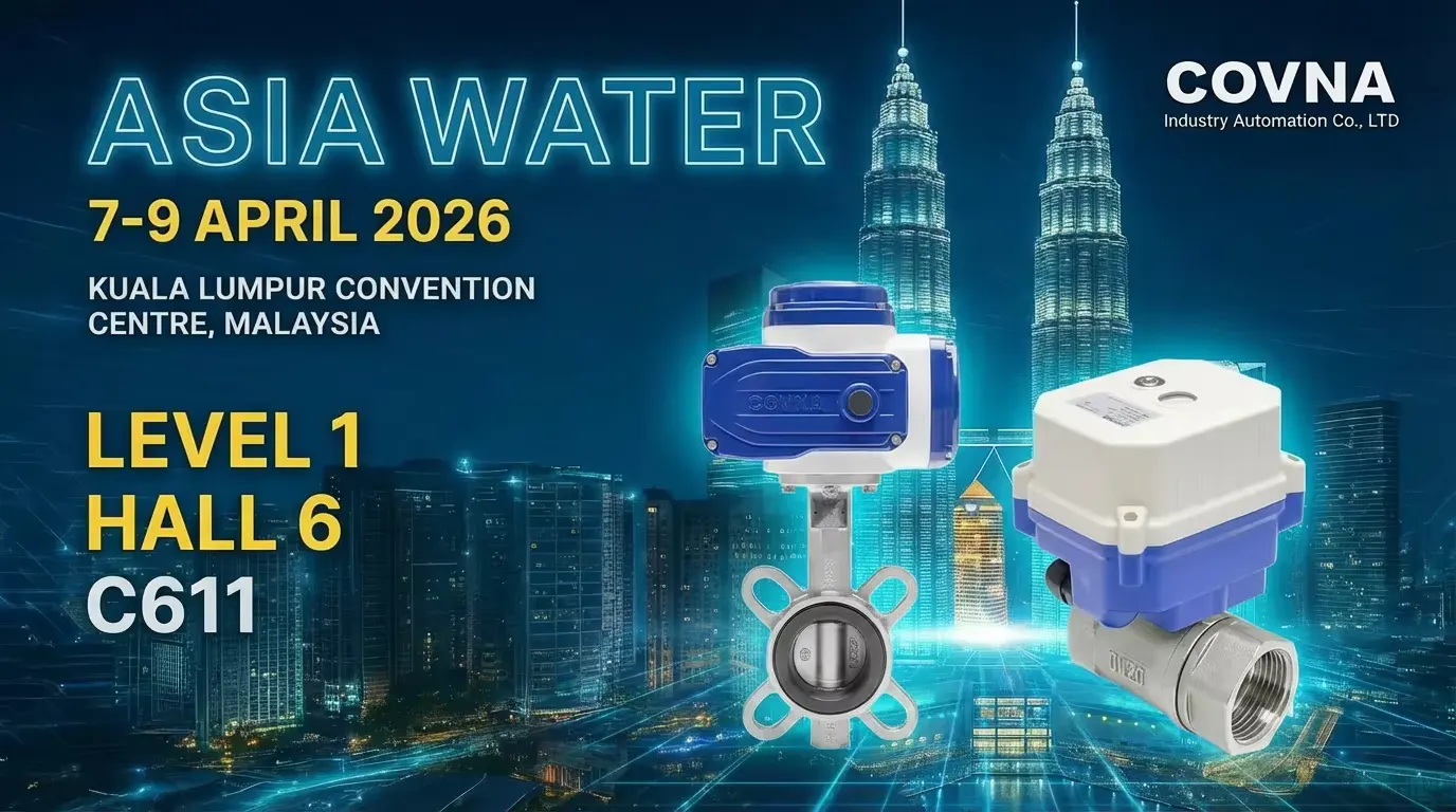 Join COVNA at ASIA WATER 2026 in Kuala Lumpur: Discover the Future of Fluid Automation