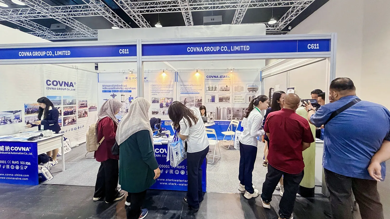 COVNA Successfully Wraps Up Three-Day Exhibition in Malaysia