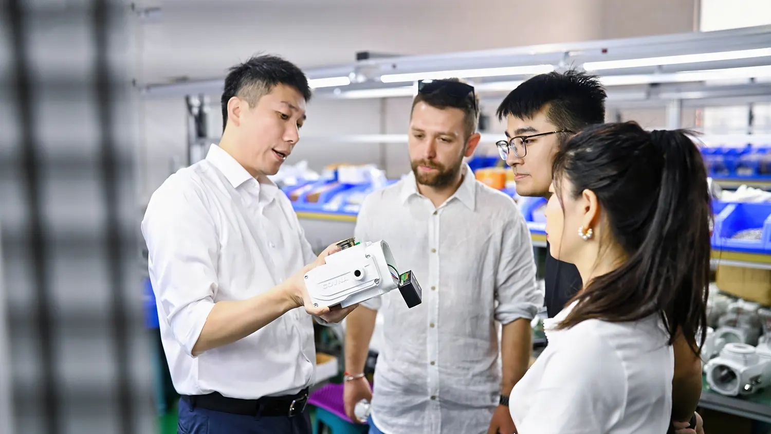Building Global Trust: Italian Delegation Visits COVNA Group for Pneumatic Butterfly Valves